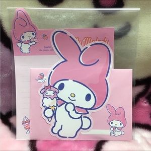 My Melody stationery